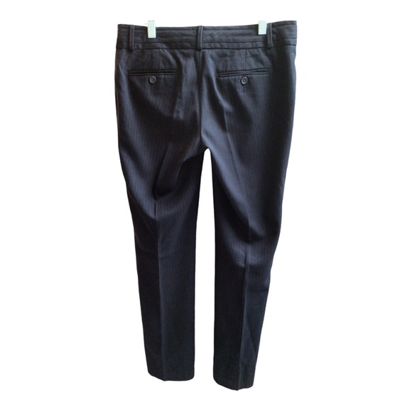 Banana Republic Trouser Martin Fit in Navy Blue with Light Blue Pinstripe in 4P - Picture 9 of 11